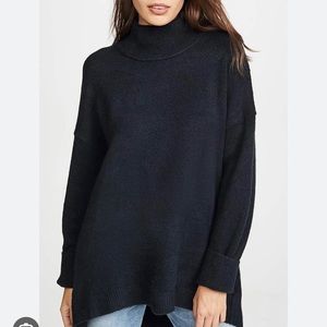 Free People Afterglow mock neck sweater